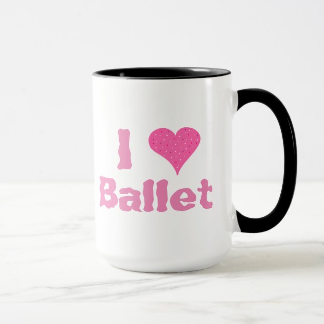 I Heart Ballet Mug (Right)
