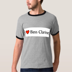 I heart Bass Clarinet T-Shirt