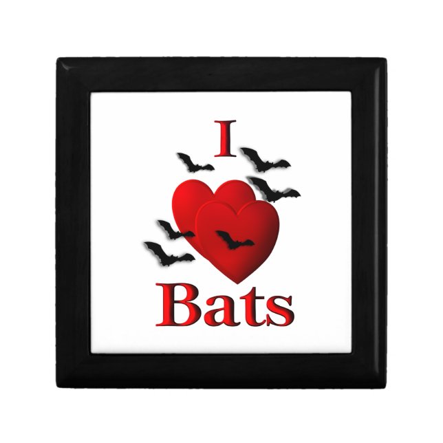 I Heart Bats Gift Box (Front)