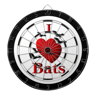 I Heart Bats Regulation Dart Board