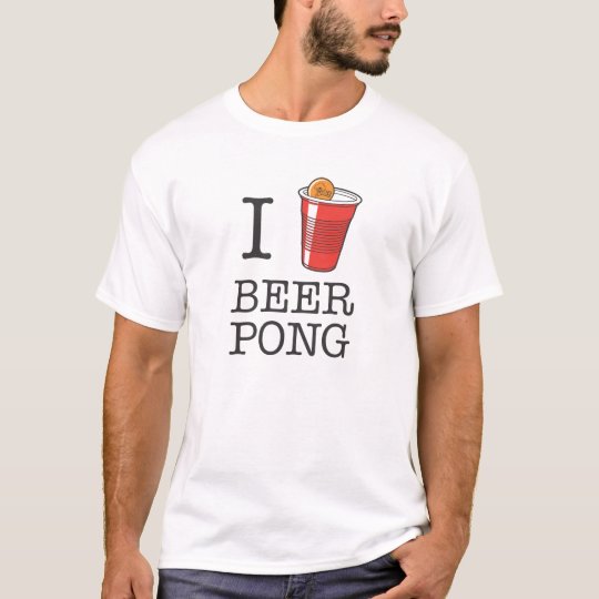 I Heart Beer Pong T-Shirt