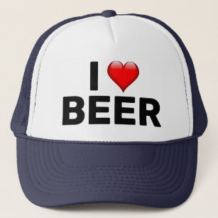 I Heart Beer Trucker Hat