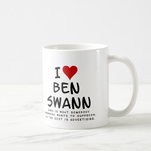 I heart Ben Swann mug