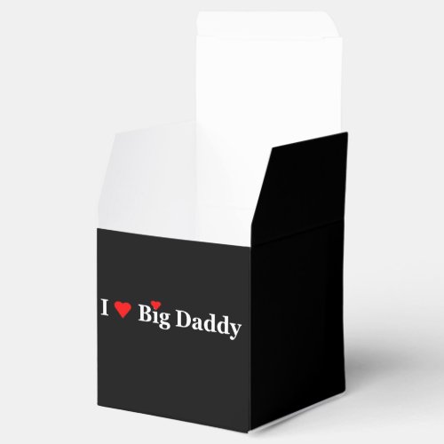 I Heart Big Daddy Party Favor Box