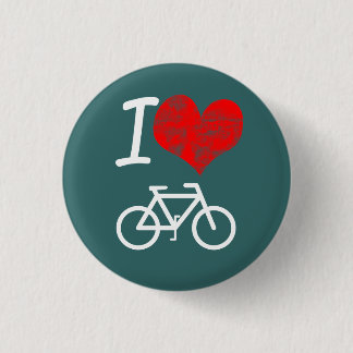 I Heart Bike Pinback Button