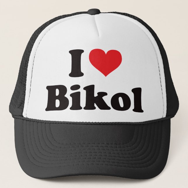 I Heart Bikol Trucker Hat (Front)