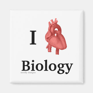 i heart biology magnet