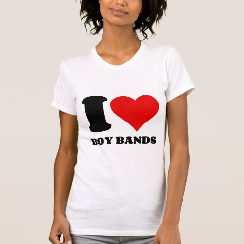 I HEART BOY BANDS T_Shirt