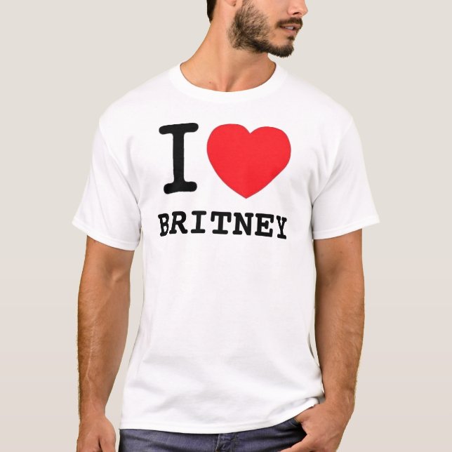 I (Heart) Britney T-Shirt (Front)