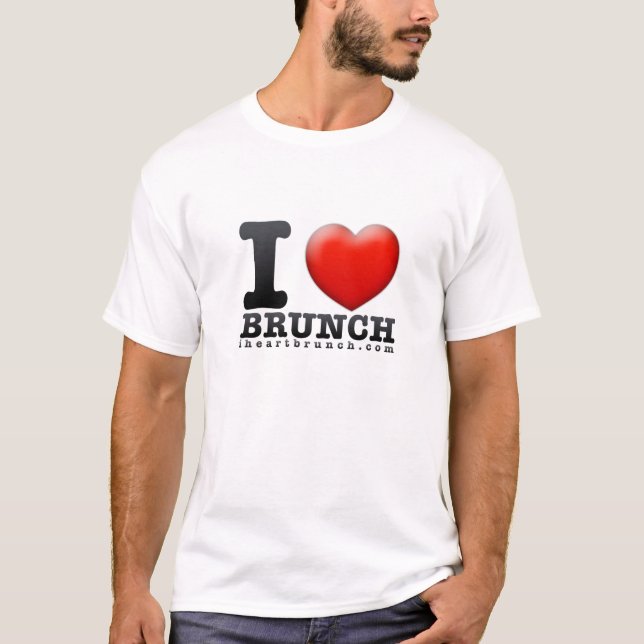 I Heart Brunch T-shirt (Front)