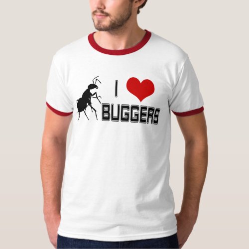 I Heart Buggers ringer T_Shirt