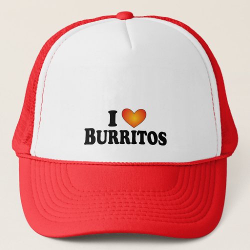 I heart Burritos _ Lite Multi_Product T_Shirt Trucker Hat