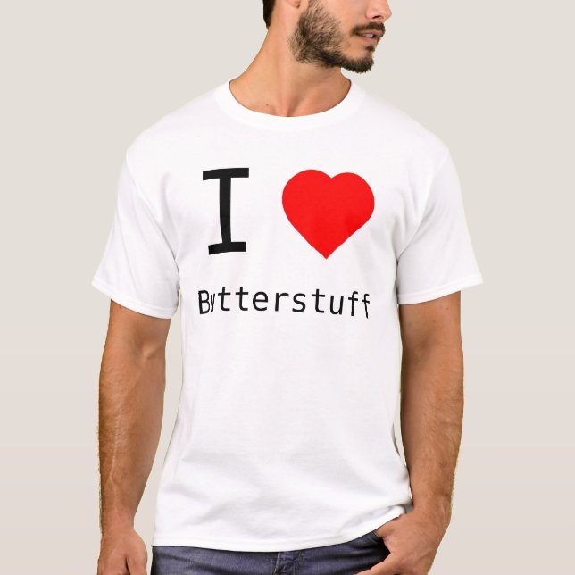 I heart Butterstuff T-Shirt (Front)