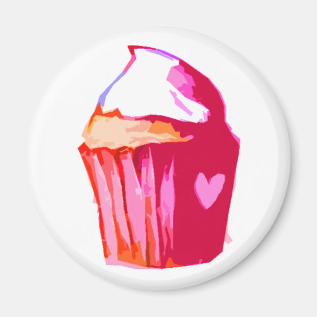 i heart cake Magnet (Front)