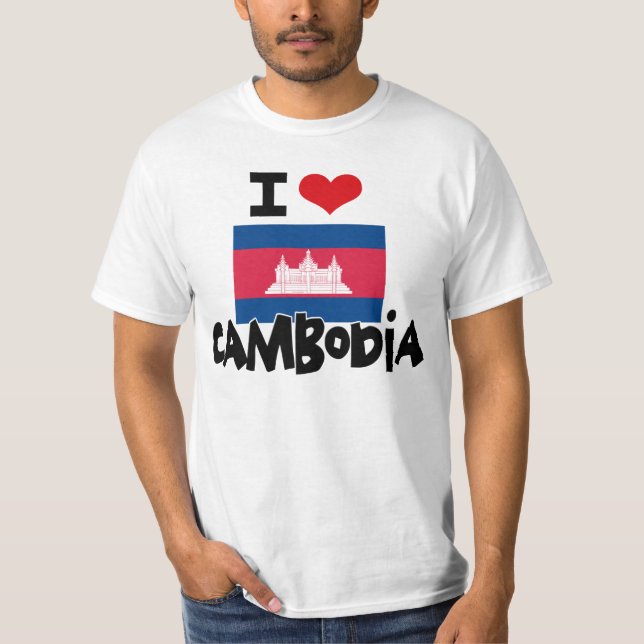 I HEART CAMBODIA T-Shirt (Front)