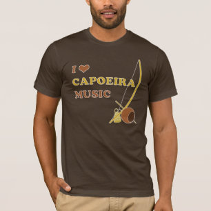 I Heart Capoeira Music T-shirt