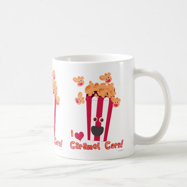 I Heart Caramel Corn! Coffee Mug (Right)
