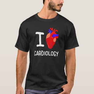 I Heart Cardiology Anatomical Cardiologist Doctor T-Shirt