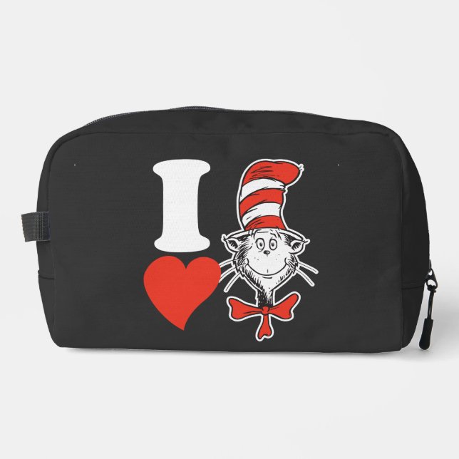 I Heart Cat in the Hat Dopp Kit (Front)