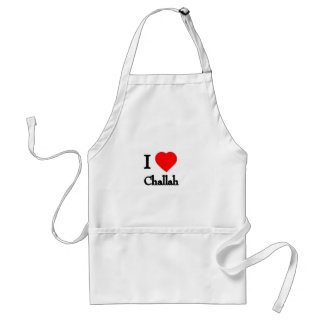 I Heart Challah Adult Apron