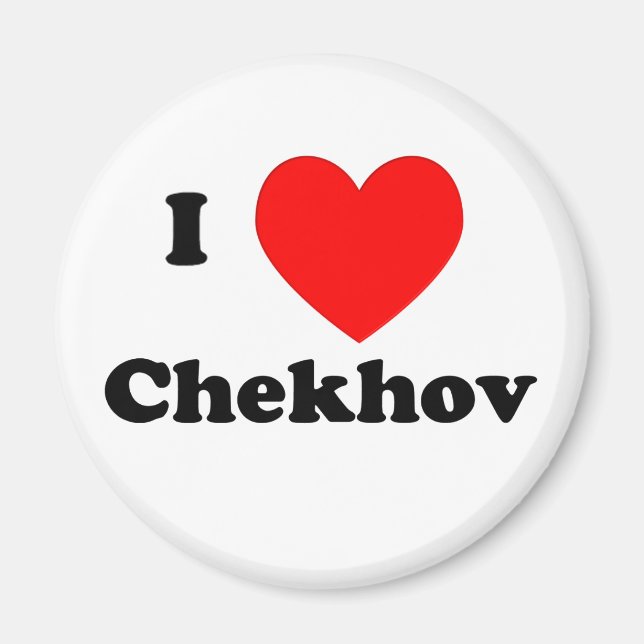 I Heart Chekhov Magnet (Front)