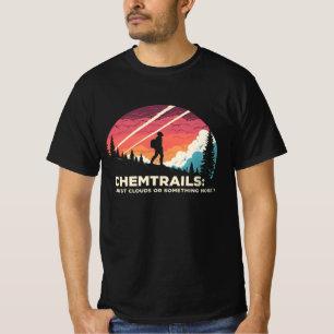 I Heart Chemtrails T-Shirt: Funny Conspiracy T-Shirt