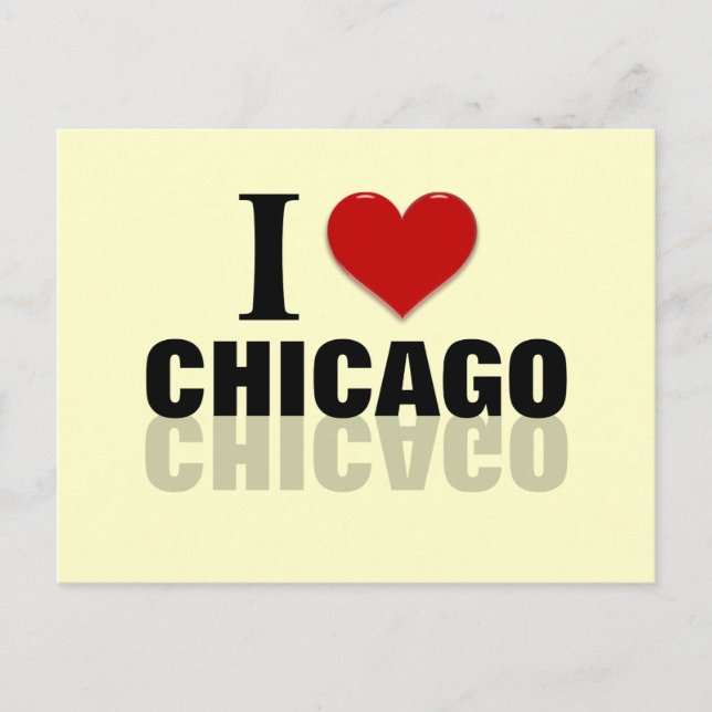 I Heart Chicago Postcard (Front)