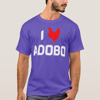 I HEART CHICKEN ADOBO Triblend  T-Shirt