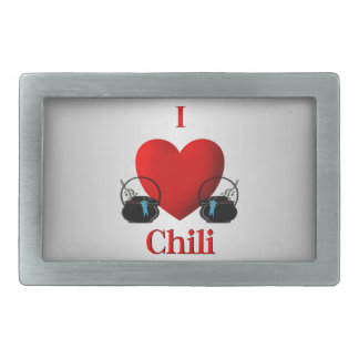 I Heart Chili Belt Buckle
