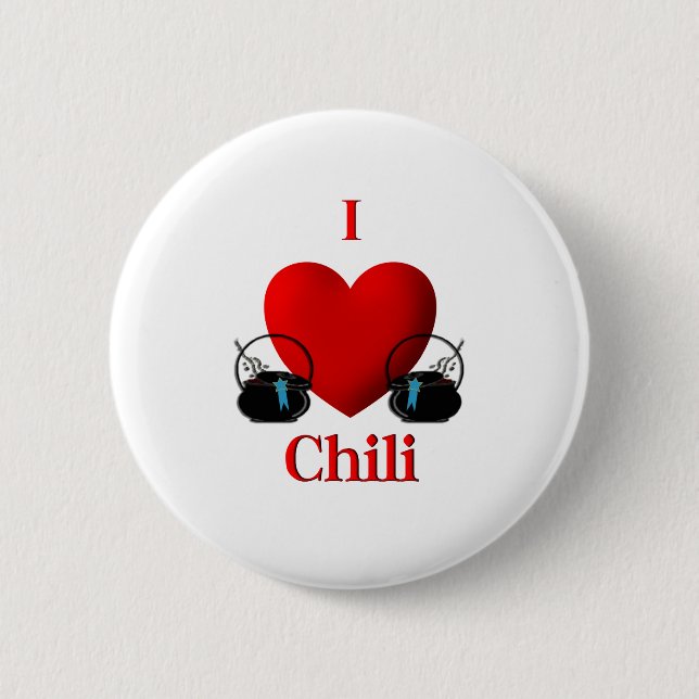 I Heart Chili Button (Front)
