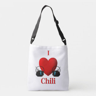 I Heart Chili Crossbody Bag