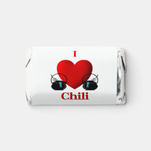 I Heart Chili Hershey's Miniatures