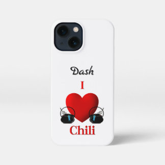 I Heart Chili Personal  iPhone 13 Mini Case