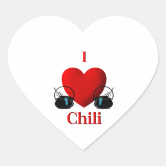 I Heart Chili Sticker