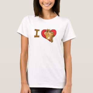 I heart chipmunks T-Shirt