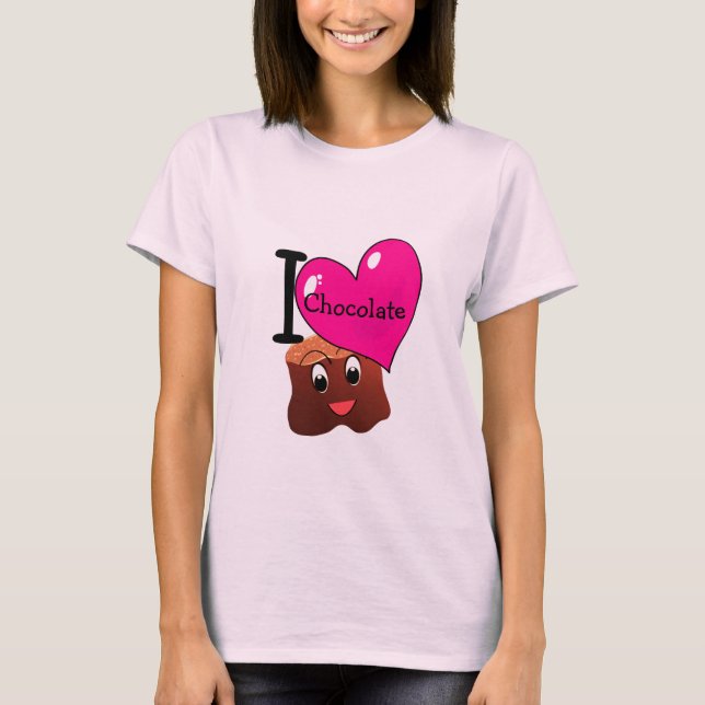 I Heart Chocolates T-Shirt (Front)