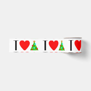 I Heart Christmas Ribbon