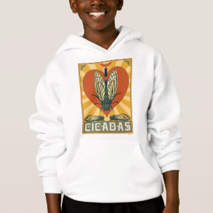 I Heart Cicadas Hoodie
