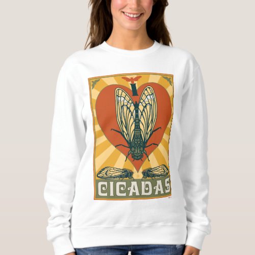 I Heart Cicadas Sweatshirt