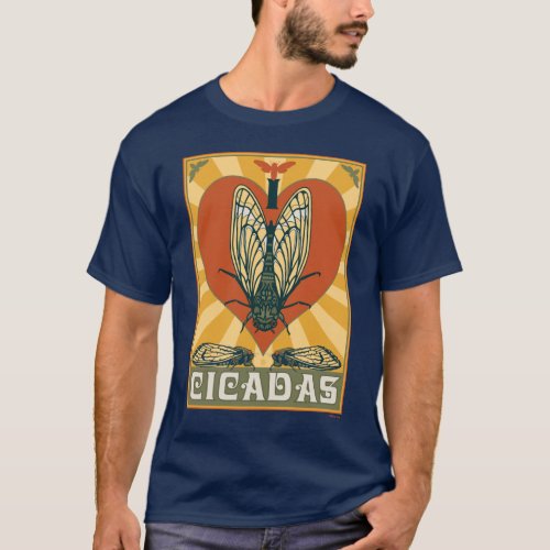 I Heart Cicadas T_Shirt