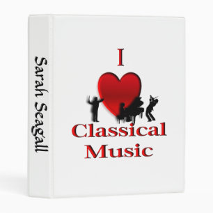 I Heart Classical Music Mini Binder