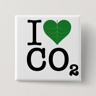 I Heart CO2 Pinback Button