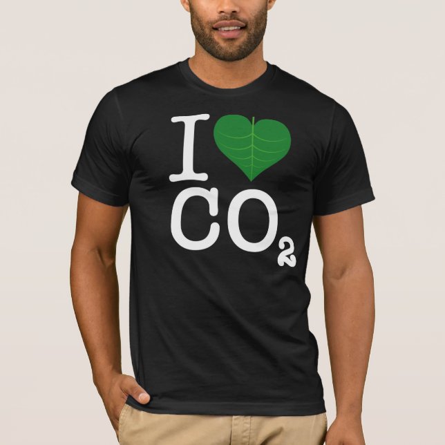 I Heart CO2 T-Shirt (Front)