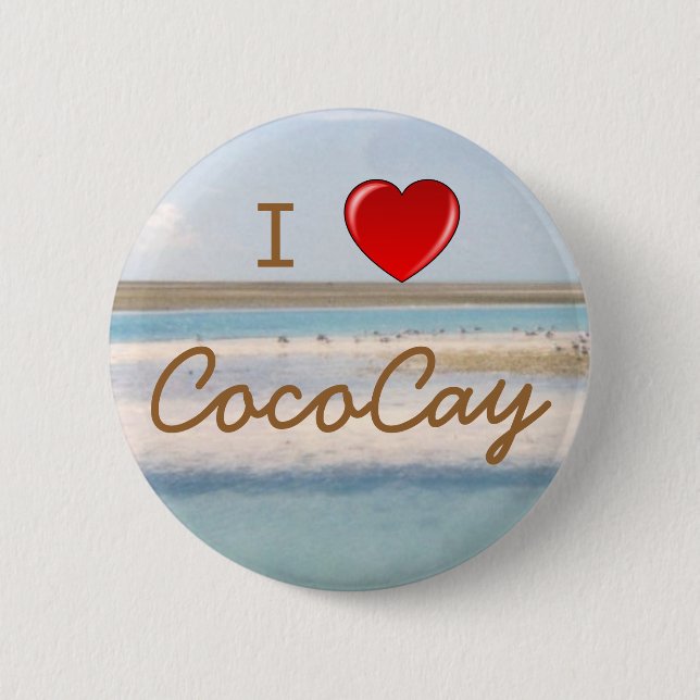 I Heart CocoCay buttons (Front)
