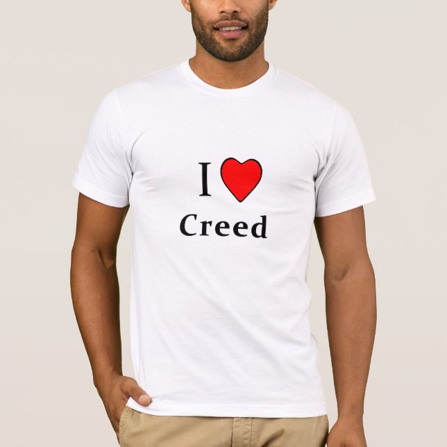 I Heart Creed T-Shirt (Front)