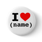 "I HEART" (customizable name)