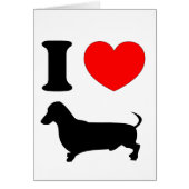 I Heart Dachshund (Front)