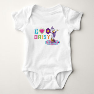 I Heart Daisy Duck Baby Bodysuit