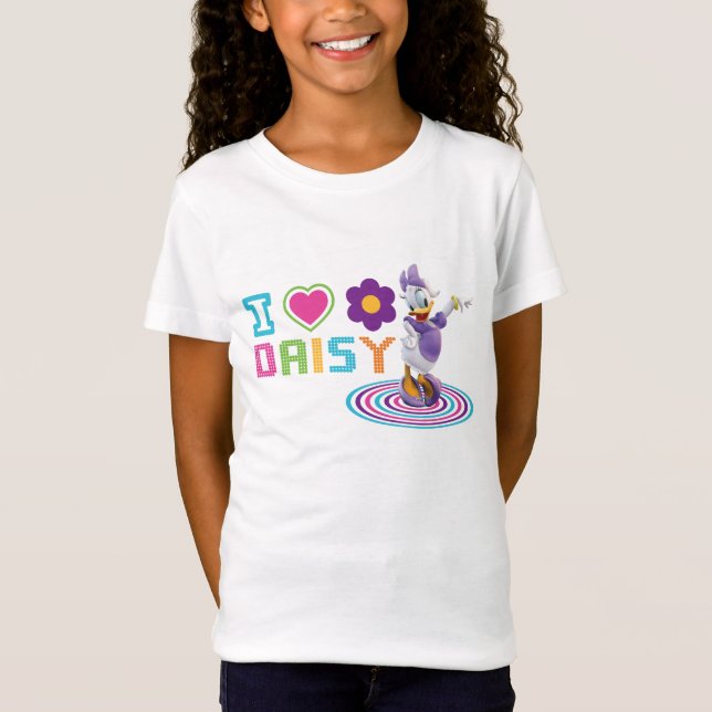 I Heart Daisy Duck T-Shirt (Front)