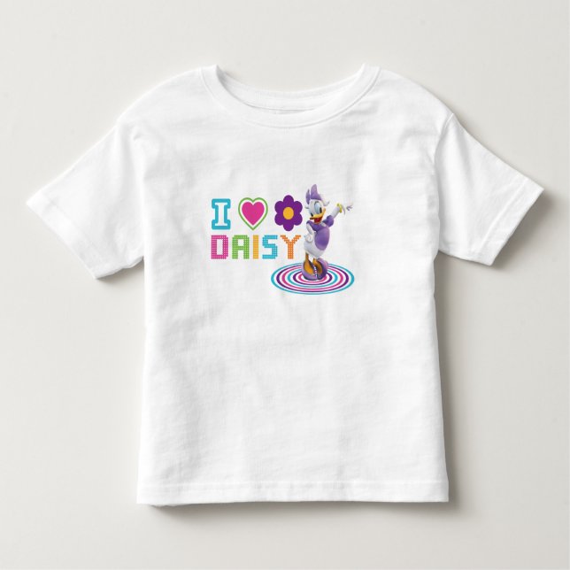 I Heart Daisy Duck Toddler T-shirt (Front)